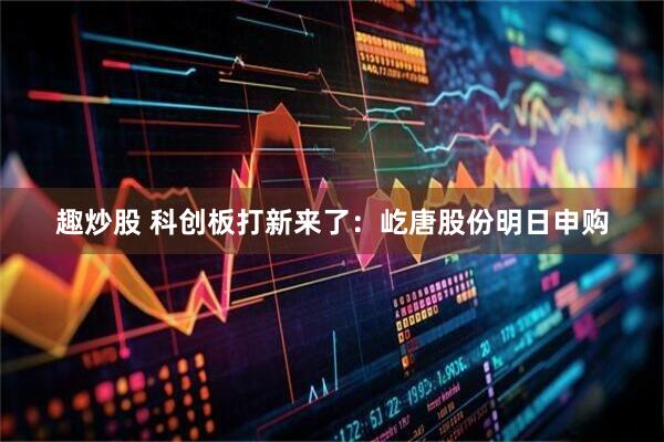 趣炒股 科创板打新来了：屹唐股份明日申购