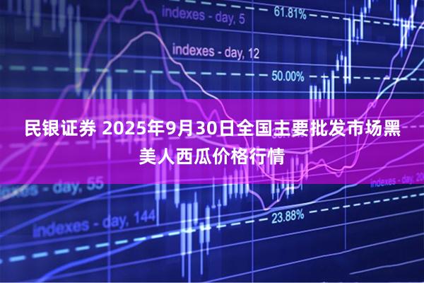 民银证券 2025年9月30日全国主要批发市场黑美人西瓜价格行情